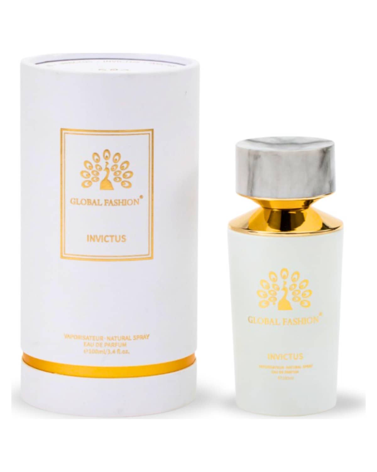 EAU DE Parfum for Men by Global Fashion | Natural Spray | Long-Lasting Floral Fragrance | Fresh & Elegant Luxury Vaporisateur | Perfect for Any Occasion | (Invictus)