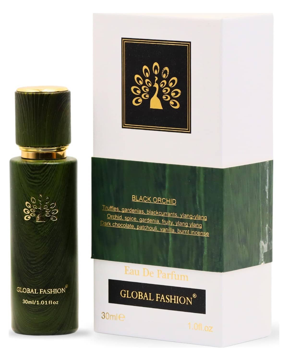 Global Fashion Black Orchid Eau de Parfum – Luxury Women's Perfume with Truffle, Blackcurrant, Ylang-Ylang, Vanilla & Patchouli, Long-Lasting Oriental Floral Fragrance, Gift for He