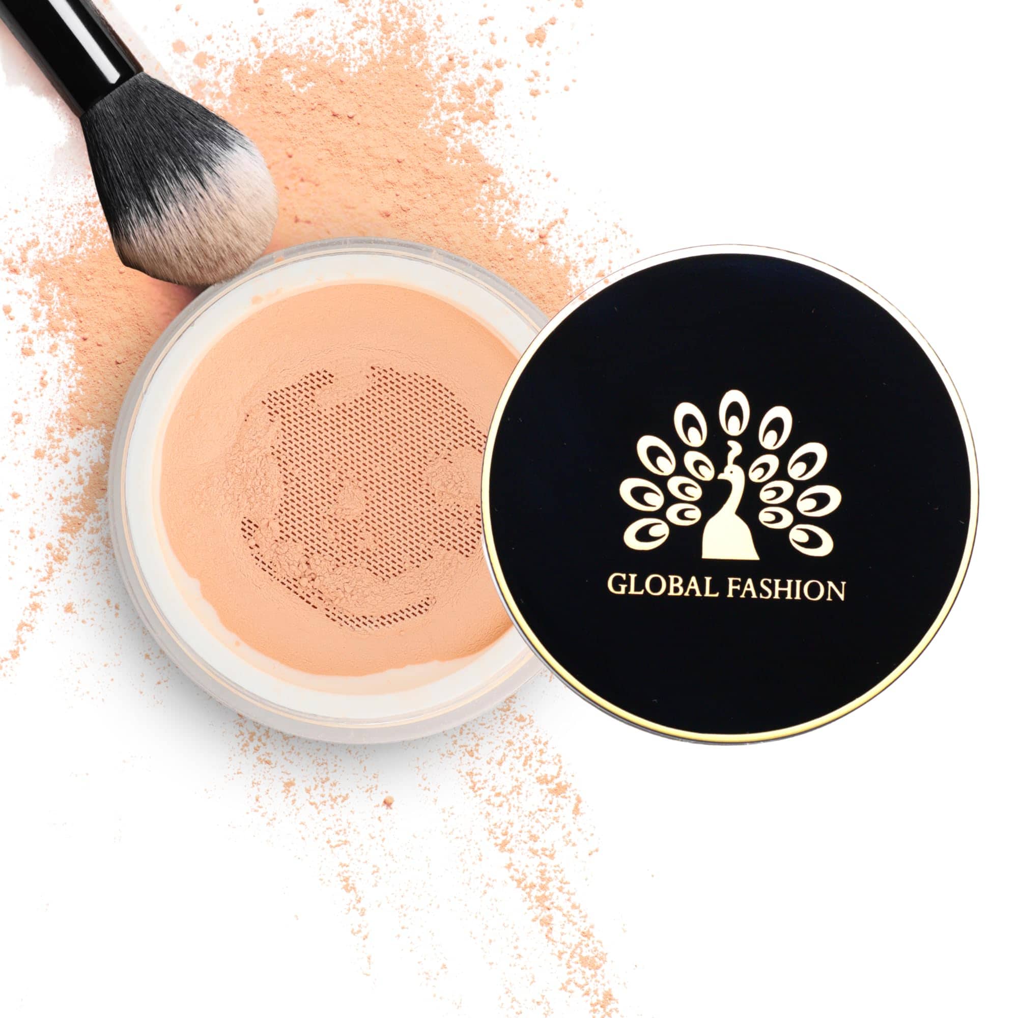 Air Setting Loose Powder - Lightweight, Oil Control, Full Coverage, Long-Lasting Matte Finish - Makeup Setting Powder for Flawless Skin, Suitable for All Skins, 10g (106 - Golden Tan, 10g)