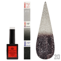 Gel polish Thermo, Temperature Color Change Disco 15 ml, 213