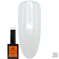 Gel Polish Milkshake Glitter 15 ml, 261