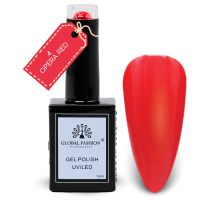 Red Rendezvous Nail Polish 15ml UV LED | 4-Opera Red 1p