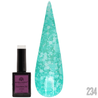 Gel Polish Snowflakes 15 ml, 234