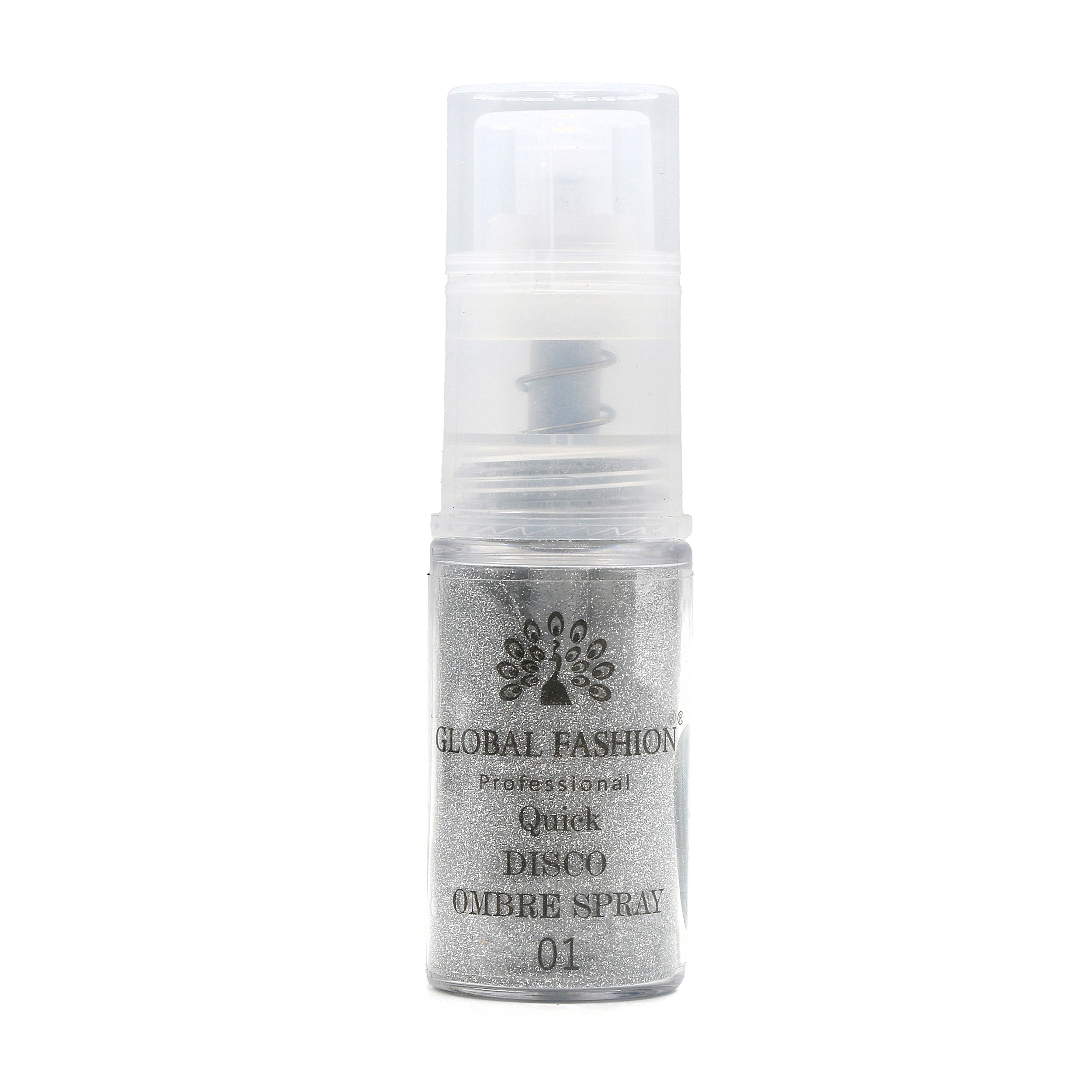 Dry Spray for Gradient Nails Ombre, Disco Reflective, 01