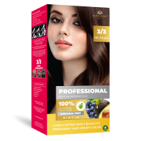 Permanent Hair Color Cream 250ml – Ammonia-Free  – 3.3 Dark Chocolate