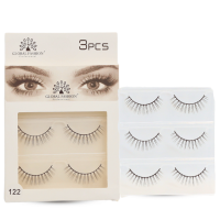 False Eyelashes Pack – Wispy Mink, Reusable | 122-3 Pcs