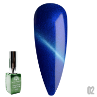 Gel polish Cat Eye Neon Party 8 ml, 002