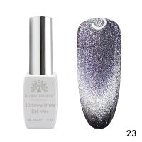 Gel polish cat eye 3D Snow White 23