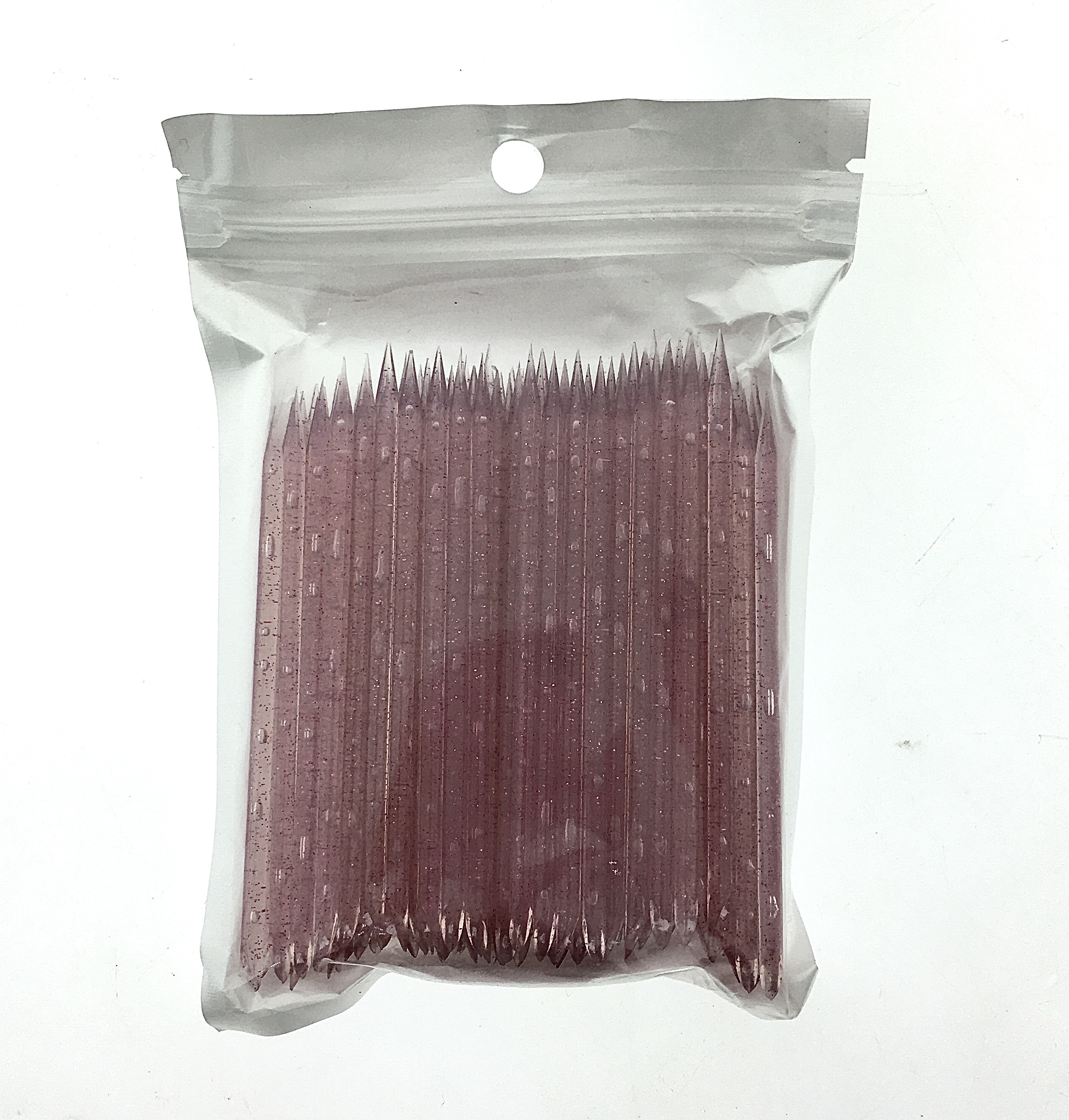 Orange sticks plastic, color pink