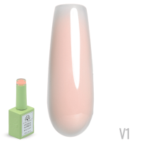 French Rubber Base Coat for Gel Manicure | Long-Lasting, 15ml | V1