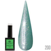 Gel polish Twilight Glitter 15 ml, 200
