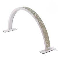 Global Fashion LED Desk Lamp – Adjustable Light for Nail & Beauty | Silver