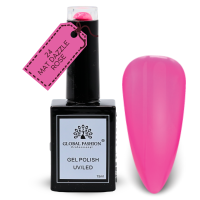 Peach Perfection Nail Polish 15ml UV LED | 24-Mat Dazzle Rose 1p