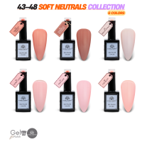 Soft Neutrals Gel Nail Polish Collection | 43–48 Soft Neutrals 6p