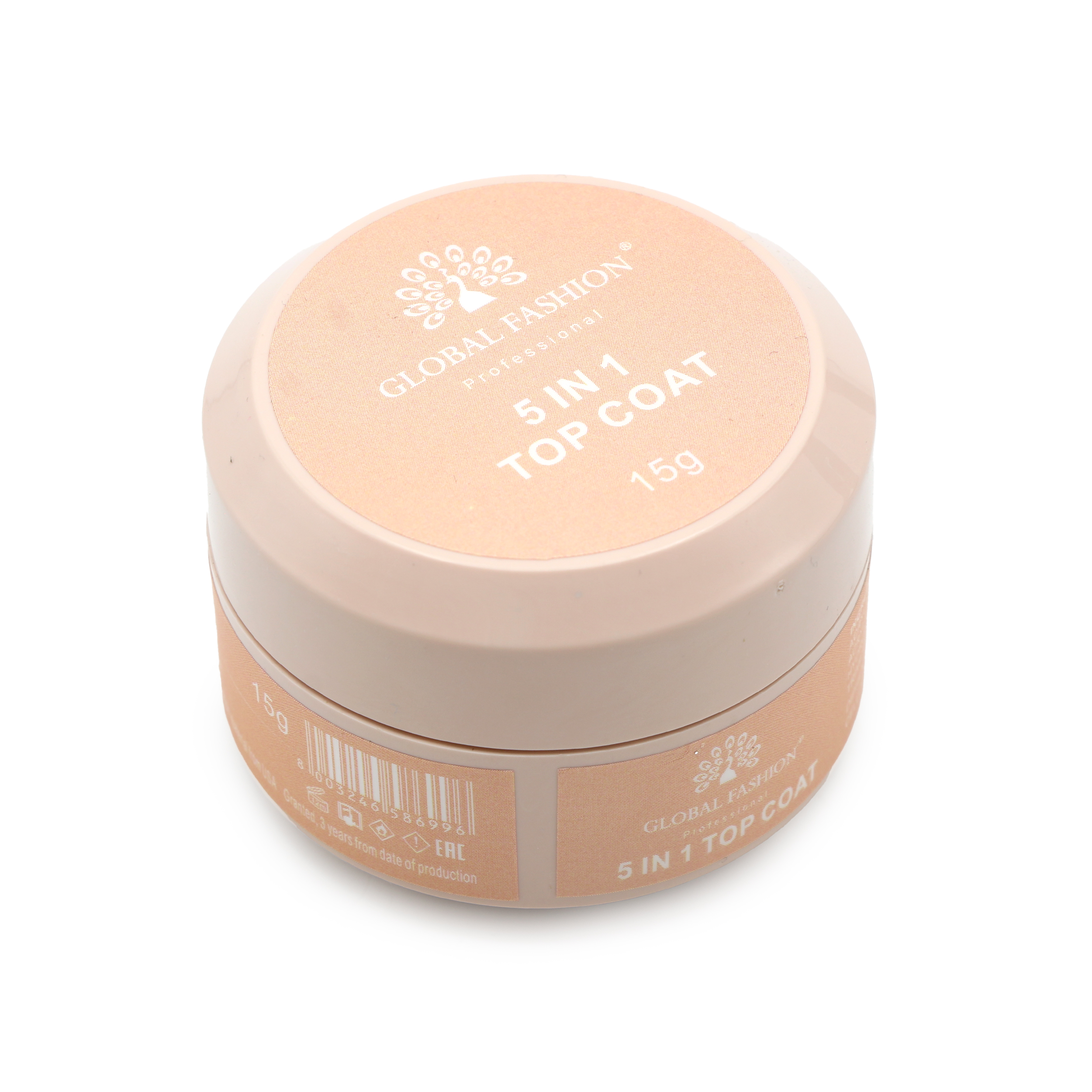 Top 5 in 1 Gel Top Coat: The Ultimate Nail Solution, Global Fashion | 15g