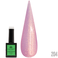 Gel polish Twilight Glitter 15 ml, 204