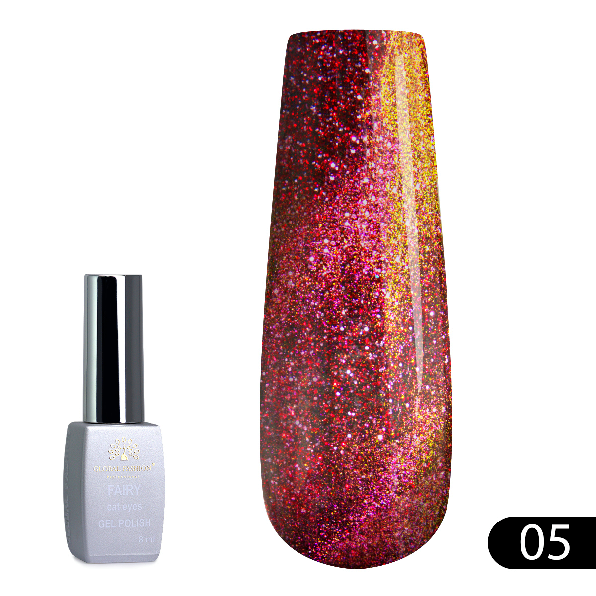 Gel polish cat eye Fairy 8 ml, 05