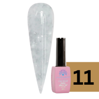 Rubber base Chrome Flake Global Fashion 8 ml, 11