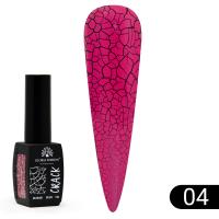 Gel polish "CRACK" cracking, craquelure effect, 8 ml, No. 04