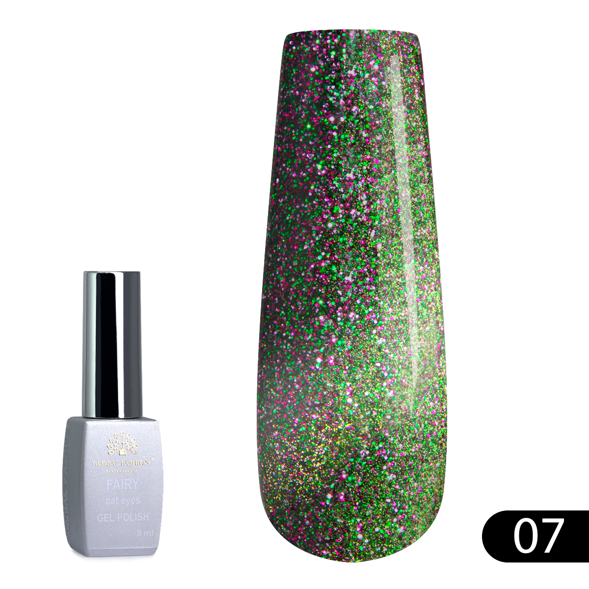 Gel polish cat eye Fairy 8 ml, 07