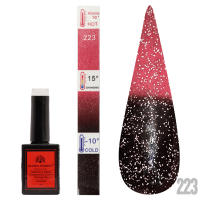Gel polish Thermo, Temperature Color Change Disco 15 ml, 223