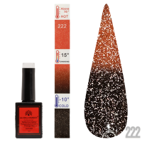 Gel polish Thermo, Temperature Color Change Disco 15 ml, 222