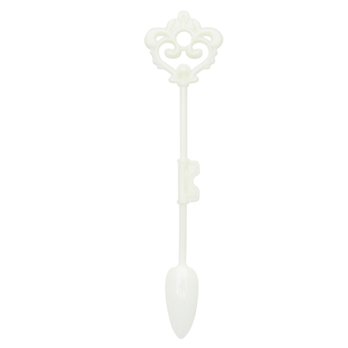 Palette for paints oval 02, milky, 24 pcs.