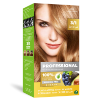 Permanent Hair Color Cream 250ml – Ammonia-Free  – 3.1 Caramel Brown