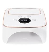 Global Fashion 48W UV/LED Nail Lamp – Cordless Auto Sensor, SUN M6 | White