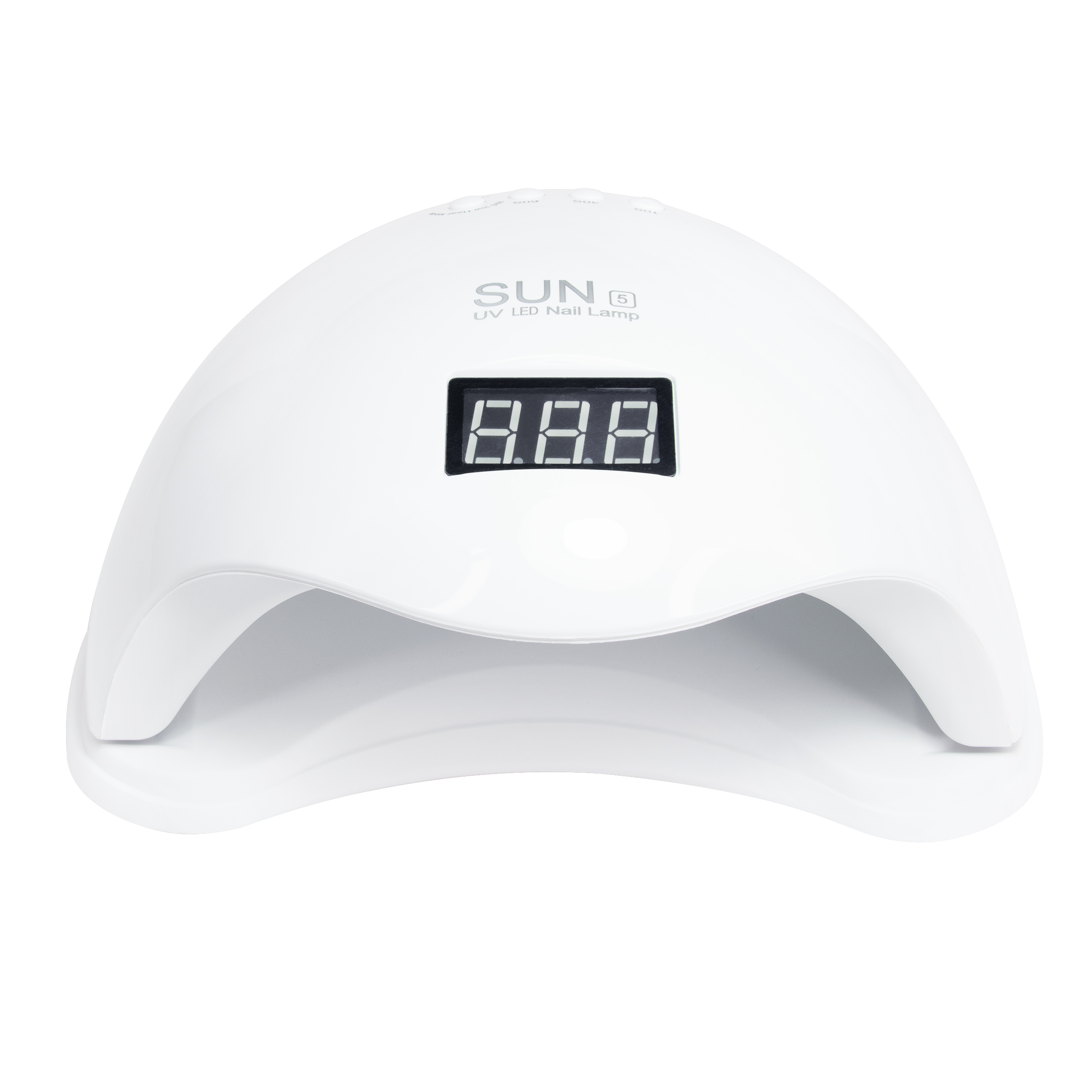 SUN5 UV LED Nail Lamp 2.0-48W Smart Painless Curing, Gel Polish Dryer - White