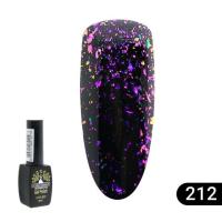 Gel polish BLACK ELITE 212, Global Fashion 8 ml