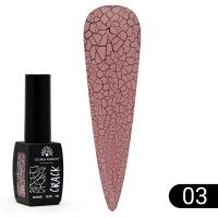 Gel polish "CRACK" cracking, craquelure effect, 8 ml, No. 04