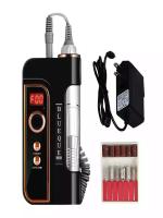 BQ301 Cordless Nail Drill 35000 RPM LCD | Black