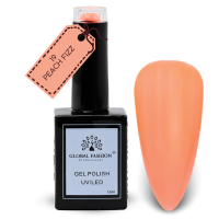 Peach Perfection Nail Polish 15ml UV LED | 19-Peach Fizz 1p
