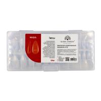 Multi-Shape Gel Tips Long-lasting | 12 sizes, 504 pcs (Medium Ballerina)