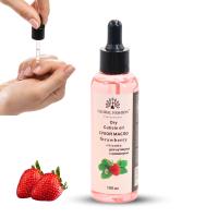Dry cuticle oil with pipette with strawberry aroma, Global Fashion, 15 ml