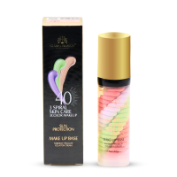 Global Fashion 3-in-1 Color Correcting Primer 40g – Hydrating, Pore-Minimizing Base (Tricolour - 1)