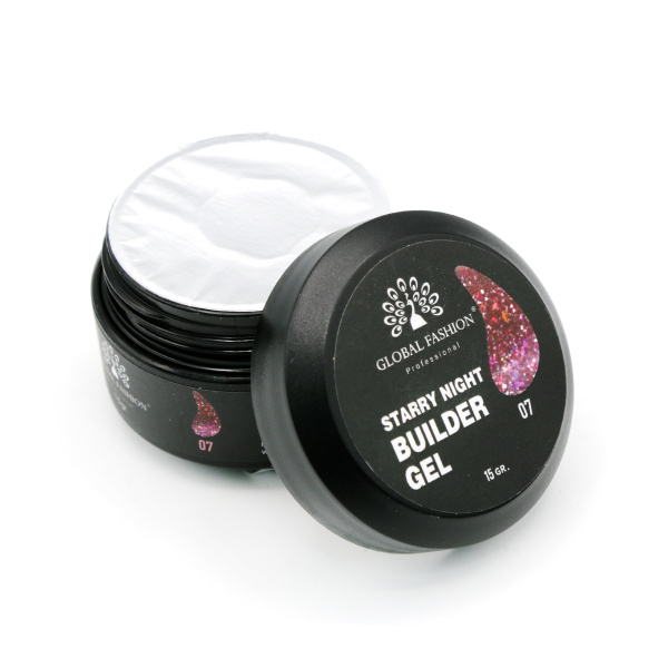 Starry Night Builder Gel – Global Fashion | 8 Shimmer Nail Colors
ستاري نايت بيلدر جل – جلوبال فاشن | 8 ألوان براقة للأظافر
