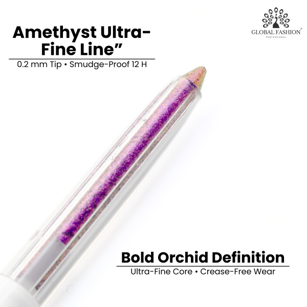 Waterproof gel eyeliner pen 0.3g precision tip smudge proof ايلاينر جل مقاوم للماء