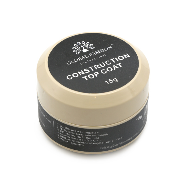 Top Construction Coat: The Gel for Unbreakable Nail Strength, Global Fashion | 15g