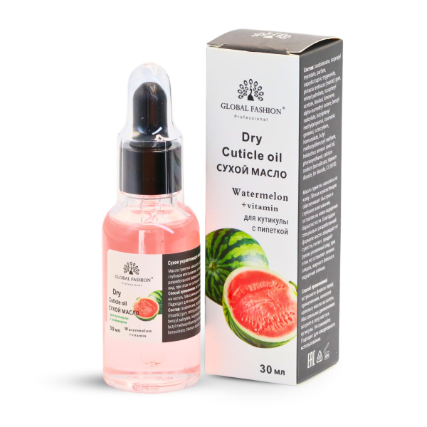 Global Fashion Professional Cuticle Oil – Natural Nail & Skin Care Blend