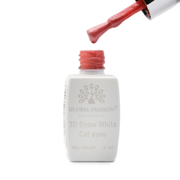 Global Fashion Cat Eye 3D Gel Polish Snow White Collection - 23 Magnetic Shades
