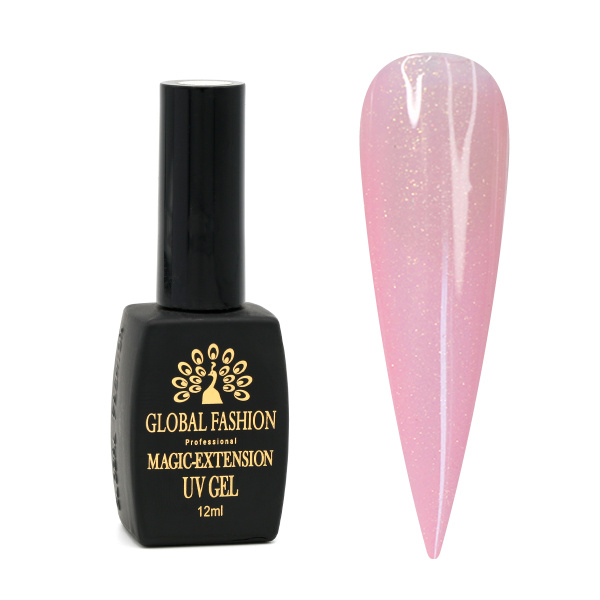 Global Fashion Gel with shimmer Magic-Extension 12 ml No. 9