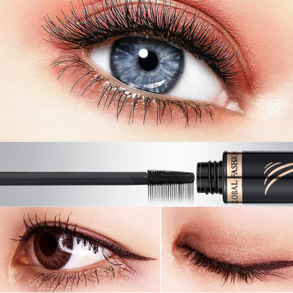 XXL black waterproof mascara volume length curl lashes ماسكارا سوداء مقاومة للماء