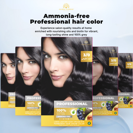 Hair dye close up smooth creamy texture صبغة شعر لقطة مقربة
