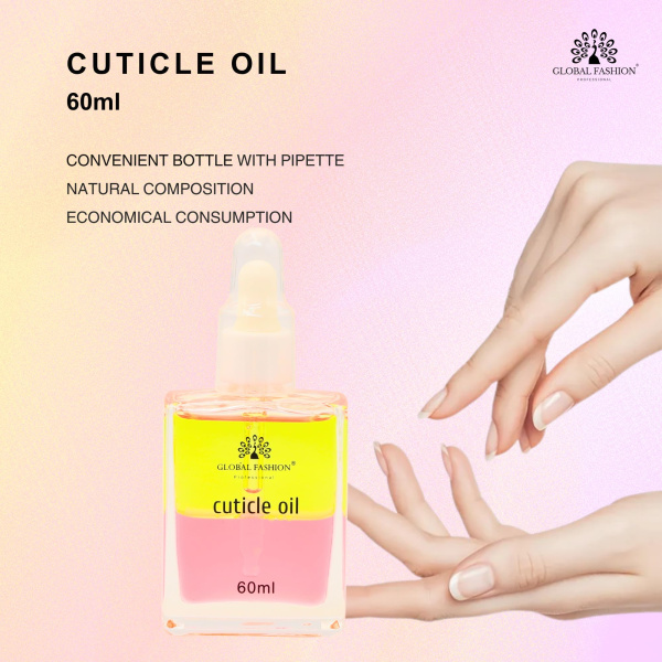 Global Fashion Professional Cuticle Oil – Natural Nail & Skin Care Blend