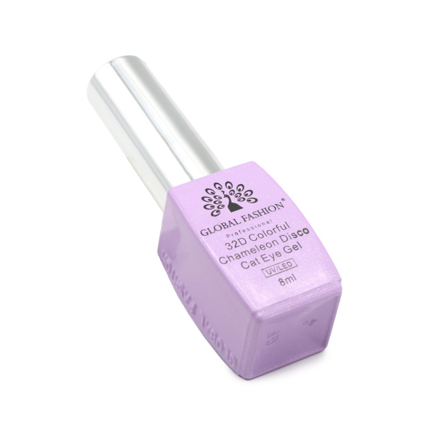 32D Chameleon Cat Eye Gel Polish,Magnetic Disco Cat Eye Gel,UV LED Chameleon Cat Eye Gel Polish,Long-Lasting Chameleon Cat Eye Nail Gel,جل أظافر عين القطة شامليون,جل عين القطة شامليون المغناطيسي,طلاء جل عين القطة UV LED شامليون,جل أظافر عين القطة شامليون طويل الأمد
