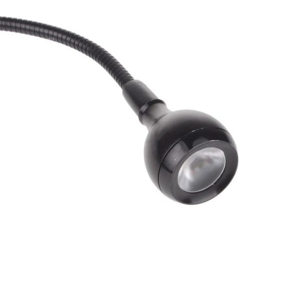 Mini UV/LED Nail Dryer 3W  – Professional Gel Lamp with Climp | Black uv led nail lamp 50w fast gel curing manicure device مصباح اظافر احترافي