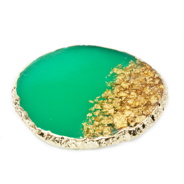 Palette stone (gold leaf) 3