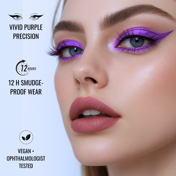 Waterproof gel eyeliner pen 0.3g precision tip smudge proof ايلاينر جل مقاوم للماء
